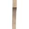 Ekena Millwork 5 1/2"W x 34"D x 40"H Westlake Smooth Knee Brace, Douglas Fir BRC06X34X40WTL00SDF - alternate 2